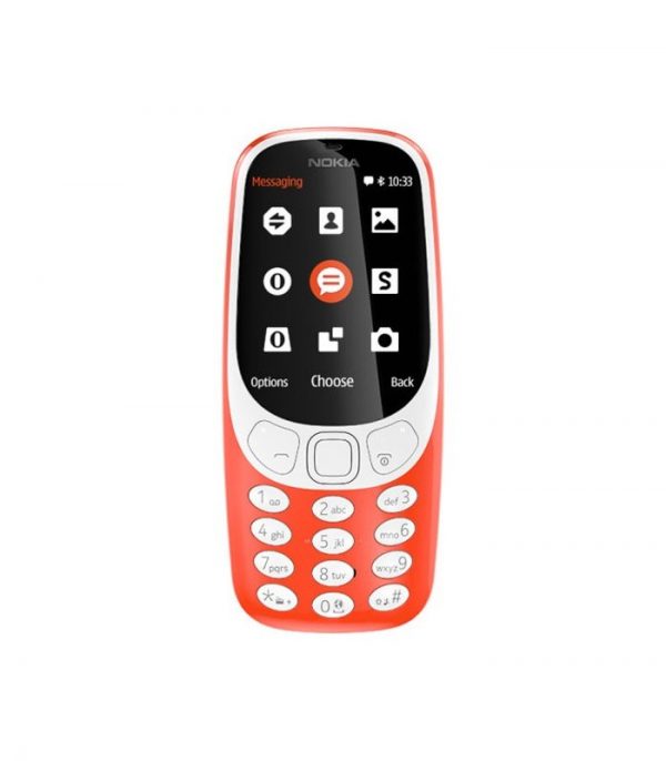 گوشی موبایل نوکیا مدل Nokia 3310 2017 دو سیم کارت Nokia 3310 Dual SIM 16MB Mobile Phone سیستم عامل : ندارد حافظه داخلی : 16 مگابایت مقدار رم : ندارد دوربین :  2 مگاپیکسل پشتیبانی از شبکه ارتباطی : 2G باتری : لیتیوم یون 1200میلی آمپر بر ساعت